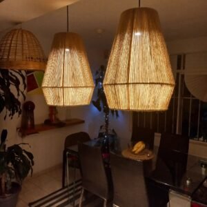 Saasil Lámpara Colgante Yute