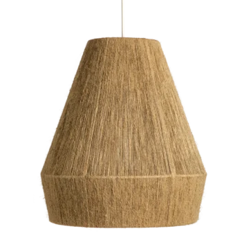 Lámpara Colgante Campana Yute - Imagen 2
