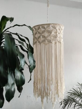 Lámpara Macramé - Imagen 2