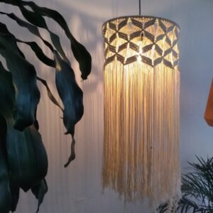 Lámpara Macramé