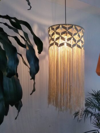 Lámpara Macramé