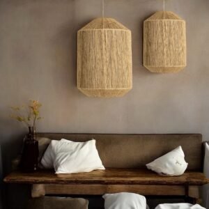 Malibú - Lámpara Colgante De Yute