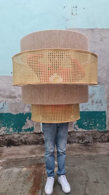 Lámpara colgante Jumbo Zen Rattan - Imagen 3