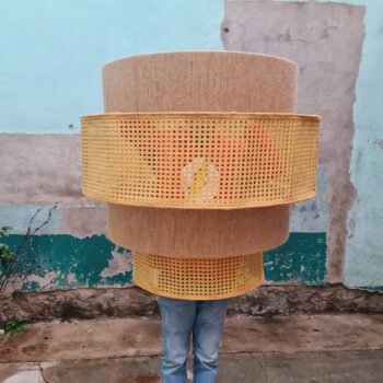 Lámpara colgante Jumbo Zen Rattan - Imagen 4