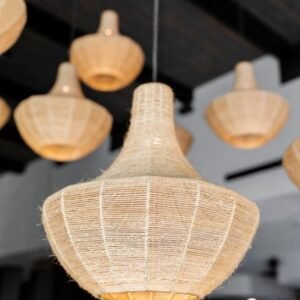 XUUM - Lámpara Colgante de Yute